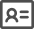 ID card icon